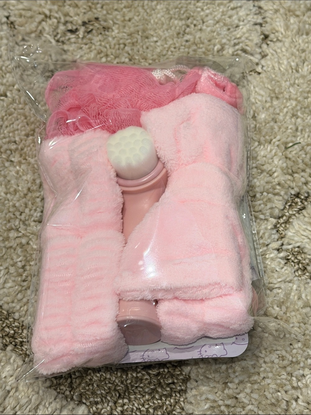 Plush Pink Facial Spa Set for Women